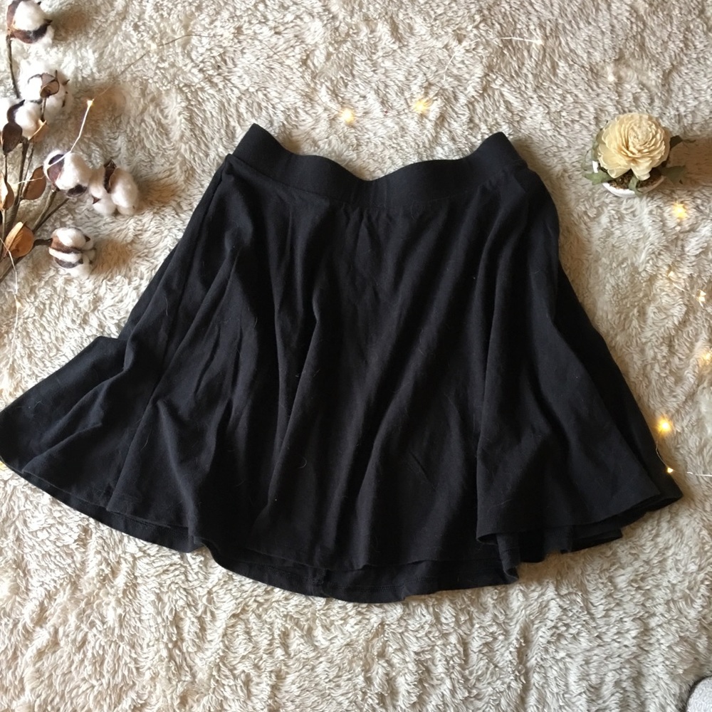 Black skirt